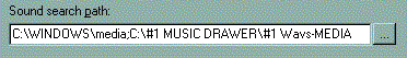 sound search path